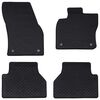 vidaXL Auton matto 4 kpl Sopii VW CADDY 2020- Kumi