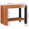 vidaXL Kirjahylly Ruskea 50 x 30 x 40 cm Täysi Akaasiapuu