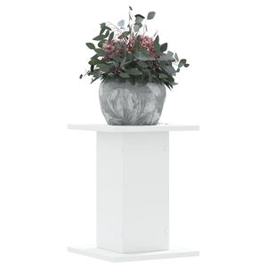 vidaXL Kasvitelineet 2 kpl valkoinen 30x30x40 cm tekninen puu