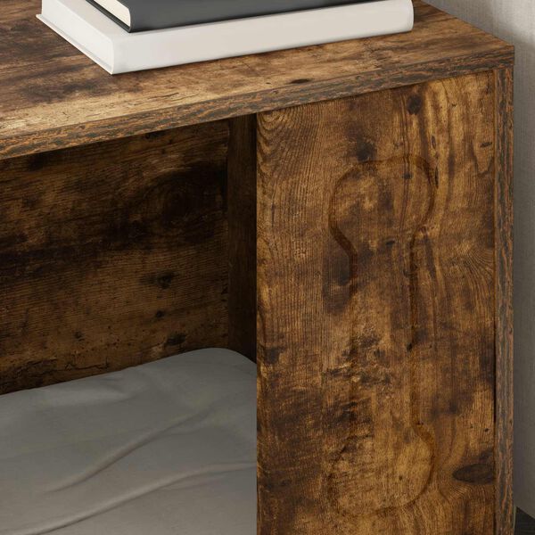 vidaXL Koirankoppi Savup&auml;hkin&auml; 44 x 42 x 49 cm Tekninen puu