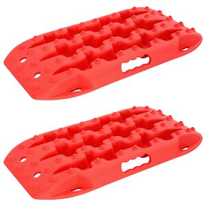 vidaXL Liukuestelevy 2 kpl Punainen 57,5 x 30,5 x 5,5 cm
