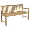 vidaXL Puutarhapenkki 150 cm tiikki
