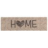 vidaXL Keitti&ouml;matto Beige koti 150 x 45 cm 100% polyamidi K&auml;ytett&auml;v&auml;&auml;