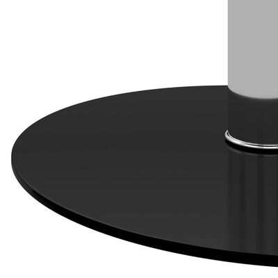 vidaXL Sohvapöytä musta 40 cm karkaistu lasi
