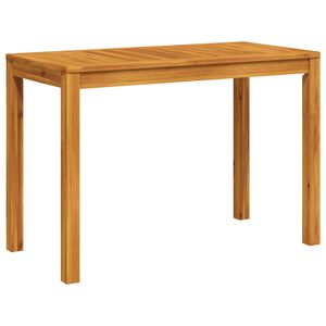 vidaXL Ulkoruokap&ouml;yt&auml; 110x55x75 cm t&auml;ysi akasiapuu