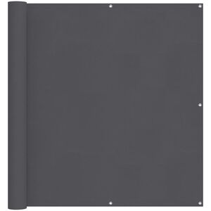 vidaXL Parvekesuoja antrasiitti 120x800 cm 100% Oxford polyesteri
