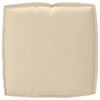 vidaXL Kuormalavatyyny istuimelle Beige 50 x 50 x 12 cm Oxford-kangas