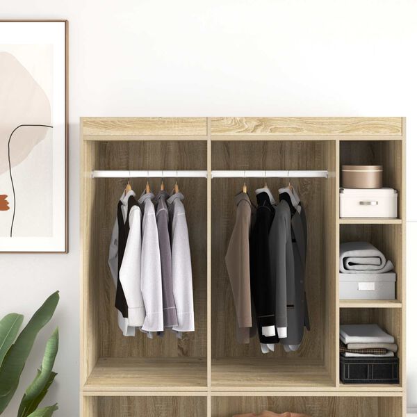 vidaXL Kaapintanko 12 pcs Hopea 764 x 15 x 29 mm Alumiiniseos