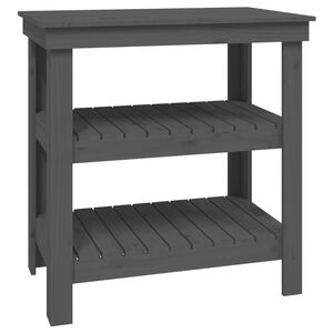 vidaXL Ty&ouml;penkki harmaa 78,5x50x80 cm t&auml;ysi m&auml;nty