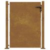 vidaXL Puutarhaportti 100x125 cm Corten-ter&auml;s