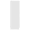 vidaXL Keitti&ouml;kaappi valkoinen 38x41,5x131,5 cm tekninen puu