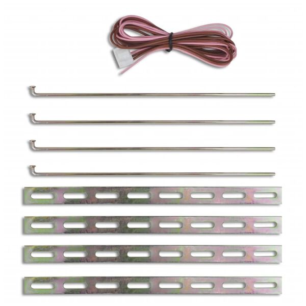 Keskuslukitussarja VW/Audi/Skoda Kauko-ohjaus ja 4x Moottori 12 V