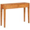 vidaXL Konsolipöytä Ruskea 110 x 30 x 80 cm täysi akaasiapuu
