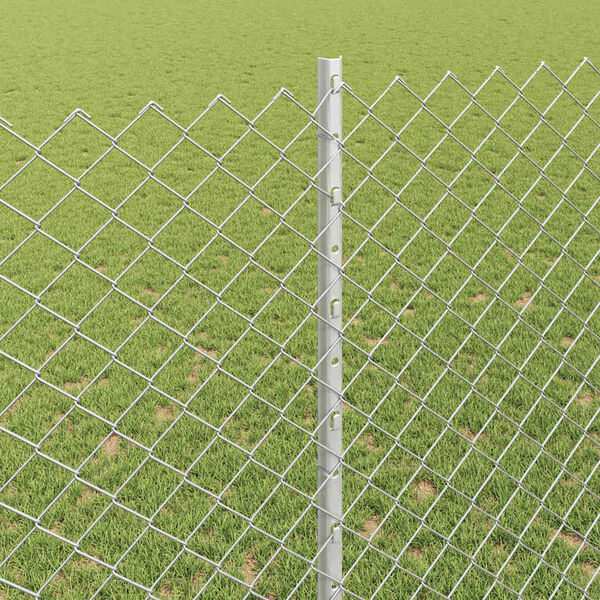 vidaXL Aita ja Tuki Hopea 1,4 x 10 m Ter&auml;s