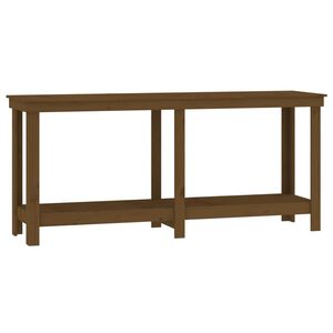 vidaXL Ty&ouml;penkki hunajanruskea 180x50x80 cm t&auml;ysi m&auml;nty