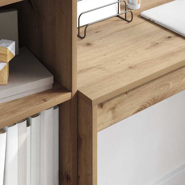 vidaXL P&ouml;yt&auml; laatikon kanssa 2 pcs Artisan tammi