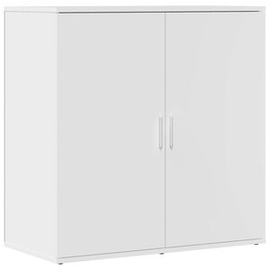 vidaXL Senkki valkoinen 79x38x80 cm tekninen puu
