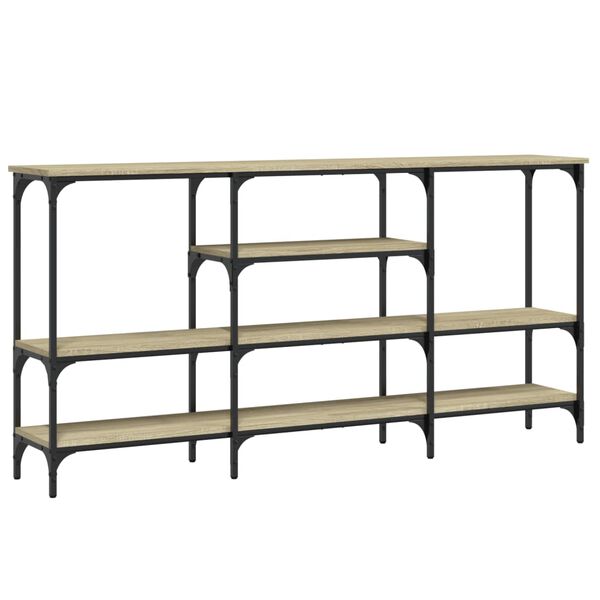 vidaXL Sohvap&ouml;yt&auml; Sonoma-tammi 160x29x80 cm tekninen puu