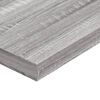 vidaXL Sein&auml;hyllyt 4 kpl harmaa Sonoma 60x10x1,5 cm tekninen puu