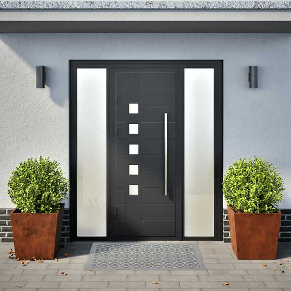 vidaXL Istutuskoneet 2 kpl 50x50x50 cm s&auml;&auml;nkest&auml;v&auml; ter&auml;s