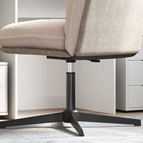 vidaXL Toimistotuolin kaasusylinteri Musta 15,5 cm Rauta