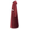vidaXL Viltti-huppari Bordeaux punainen xl Fleece ja flanelli