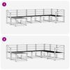 vidaXL Ulkosohvakokoelma 7 pcs Luonnollinen Tihe&auml; akasiapuu