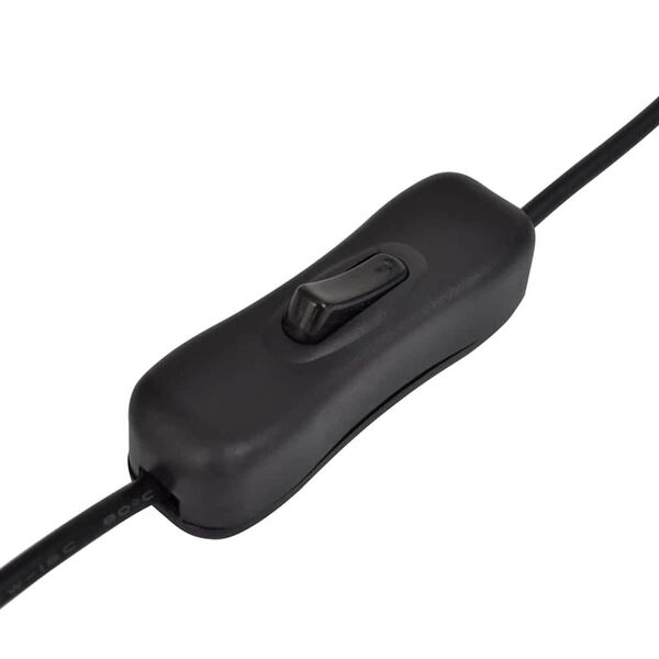 vidaXL LED-akvaariovalaisin 28 cm sininen