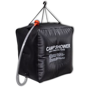 vidaXL Aurinkovoima leirisuihku 40 l