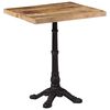 vidaXL Bistrop&ouml;yt&auml; 60x60x77 cm karkea mangopuu