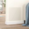 vidaXL P&auml;&auml;sypaneelit Valkoinen 35 x 35 cm ABS-muovi