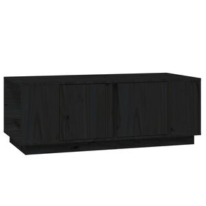 vidaXL Sohvap&ouml;yt&auml; musta 110x50x40 cm t&auml;ysi m&auml;nty