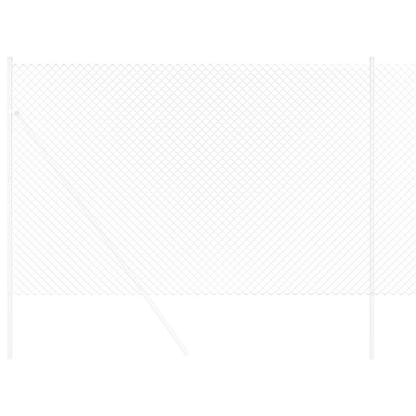 vidaXL Ketjuaita Hopea 10 x 1,6 m Galvanoitu ter&auml;s