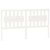 vidaXL S&auml;ngynp&auml;&auml;ty valkoinen 165,5x4x100 cm t&auml;ysi m&auml;nty