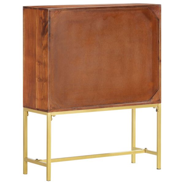 vidaXL Kaappi 80x30x100 cm täysi akaasiapuu