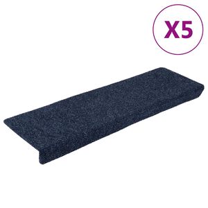 vidaXL Porrasmatot itseliimautuvat 5 kpl 65x21x4 cm antrasiitti suorakaiteen muotoinen reuna
