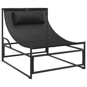 vidaXL Puutarhatuoli antrasiitti 87x74x73 cm ter&auml;s ja textilene