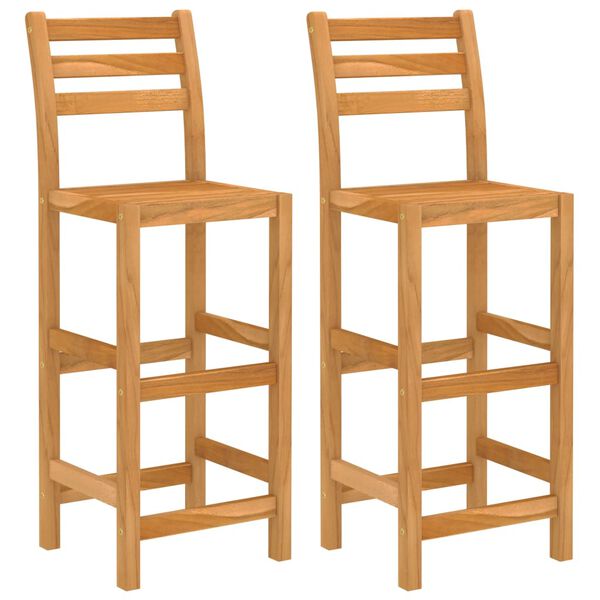 vidaXL 3-osainen ulkotilojen baariryhm&auml; t&auml;ysi akaasiapuu