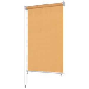 vidaXL Rullaverho ulkotiloihin 80x140 cm beige