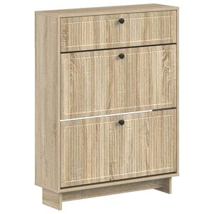 vidaXL Kenk&auml;kaappi EDE 78 x 24 x 103 cm Tekninen puu Sonoma-tammi