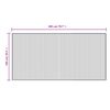 vidaXL Matto suorakaide vaalea luonnollinen 100x200 cm bambu