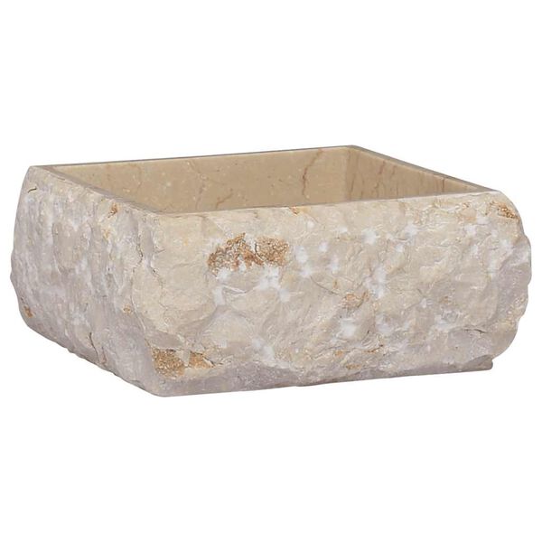 vidaXL Pesuallas kerma 30x30x13 cm marmori