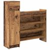 vidaXL Kenk&auml;kaappi 100,5 x 28 x 100 cm Tekninen puu Vanha puu