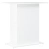 vidaXL Akvaarioteline valkoinen 75x36x72,5 cm tekopuusta