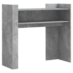 vidaXL Konsolip&ouml;yt&auml; betoninharmaa 100x35x90 cm lastulevy