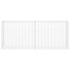 vidaXL Gabion/kivikori galvanoitu ter&auml;s 85x30x200 cm