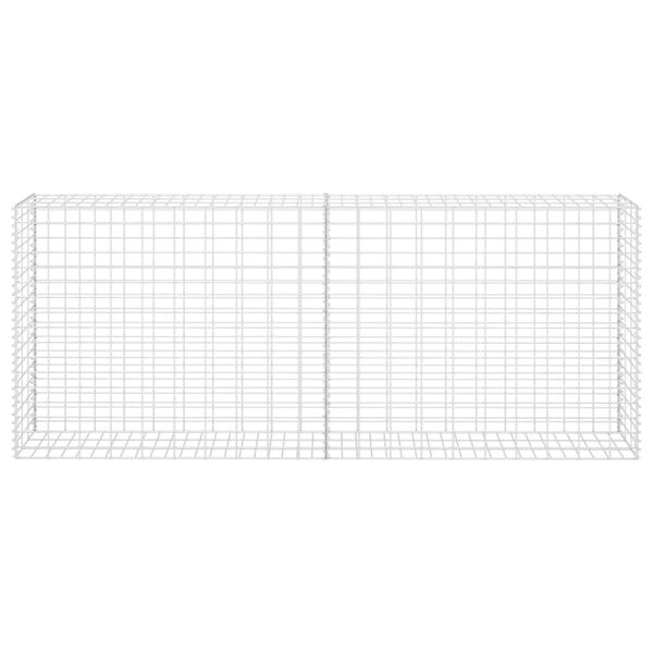 vidaXL Gabion/kivikori galvanoitu ter&auml;s 85x30x200 cm