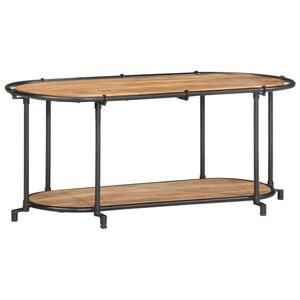 vidaXL TV-taso 100x42x40 cm t&auml;ysi akaasiapuu