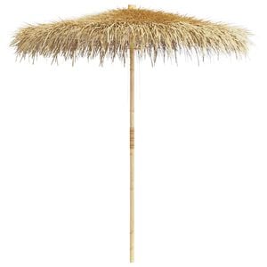 vidaXL Aurinkovarjo bambu/banaanipuun lehdet 210 cm