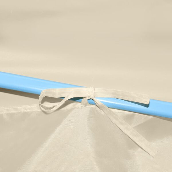 vidaXL Kokoontaittuva juhlateltta 4 sivusein&auml;&auml; 2x2 m ter&auml;s kerma